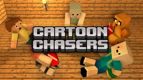 Мод на героев из мультфильмов для Майнкрафт 1.17.1 (Cartoon Chasers)