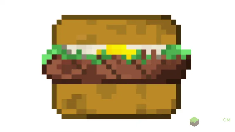 Мод на еду для Майнкрафт 1.18.1 / 1.17.1 / 1.16.5 (Autovw’s Burger Mod)